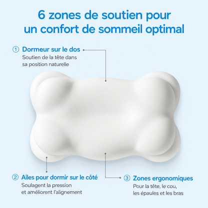 Coussin Maesha Nuage